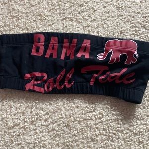 Pink collegiate collection bandeau Alabama